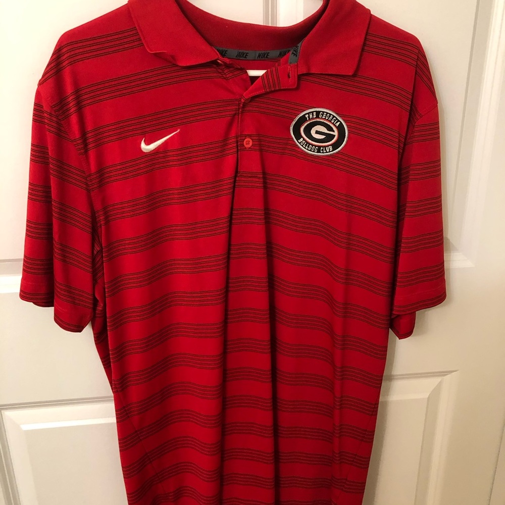 🐶 Nike Georgia Bull Dog Club Polo 🐶